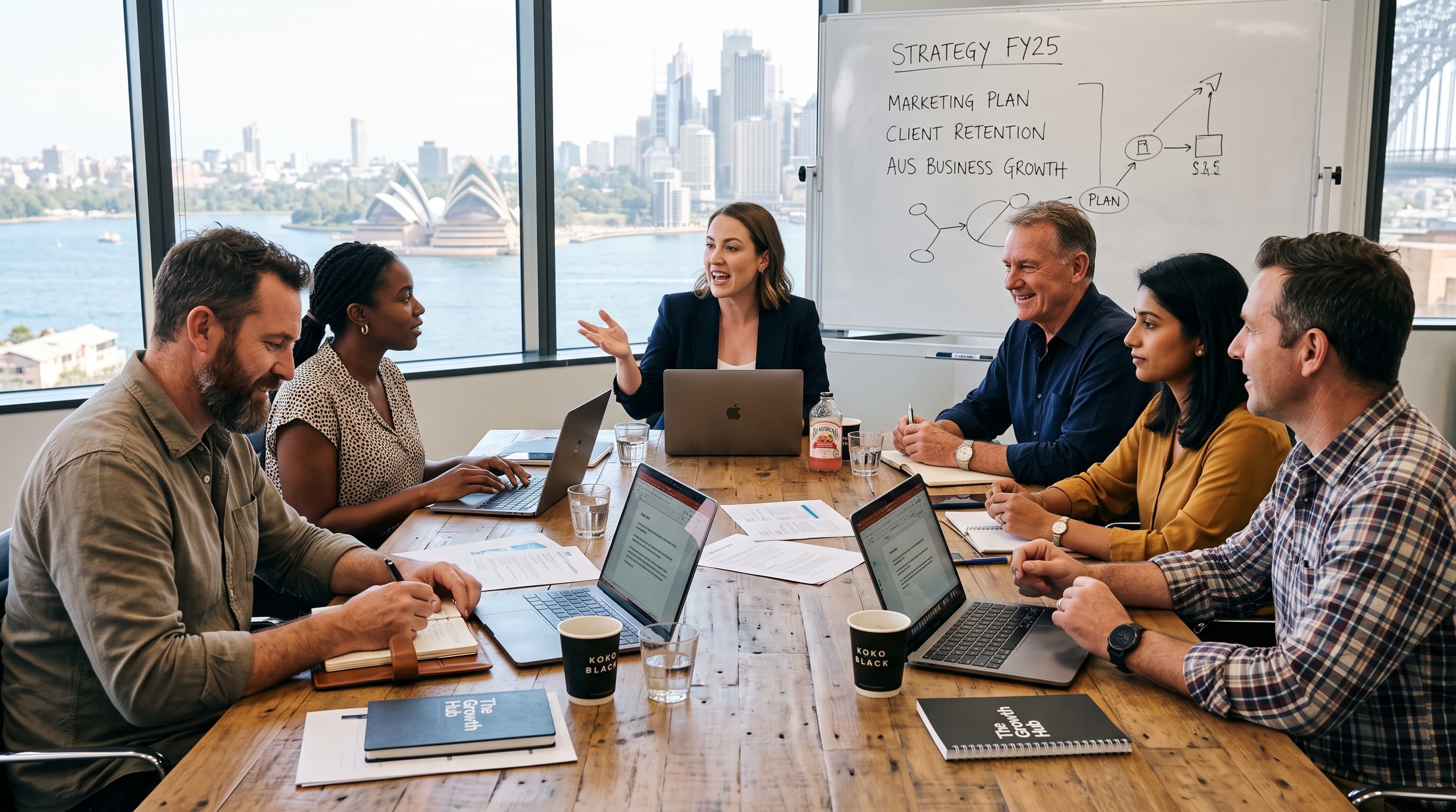 Quinn Consolidated strategy session in Sydney